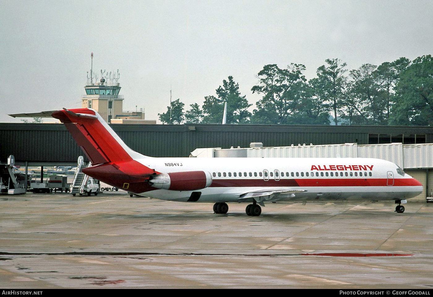 Aircraft Photo of N984VJ | McDonnell Douglas DC-9-31 | Allegheny Airlines | AirHistory.net #173879