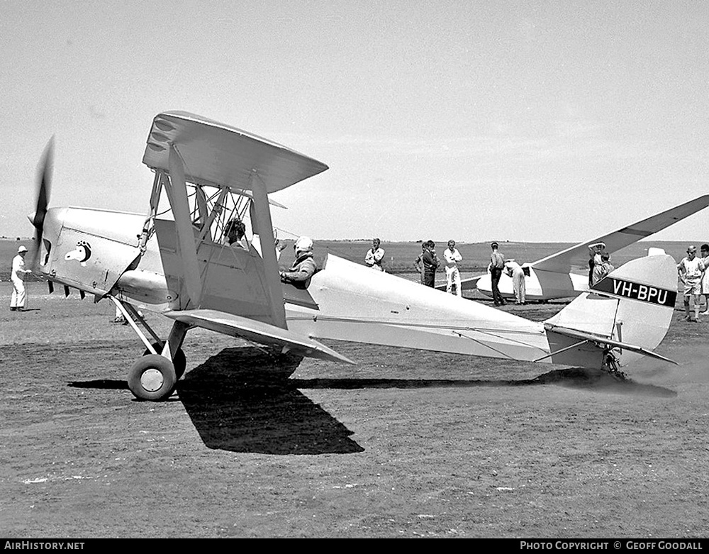 Aircraft Photo of VH-BPU | De Havilland D.H. 82A Tiger Moth | AirHistory.net #173880
