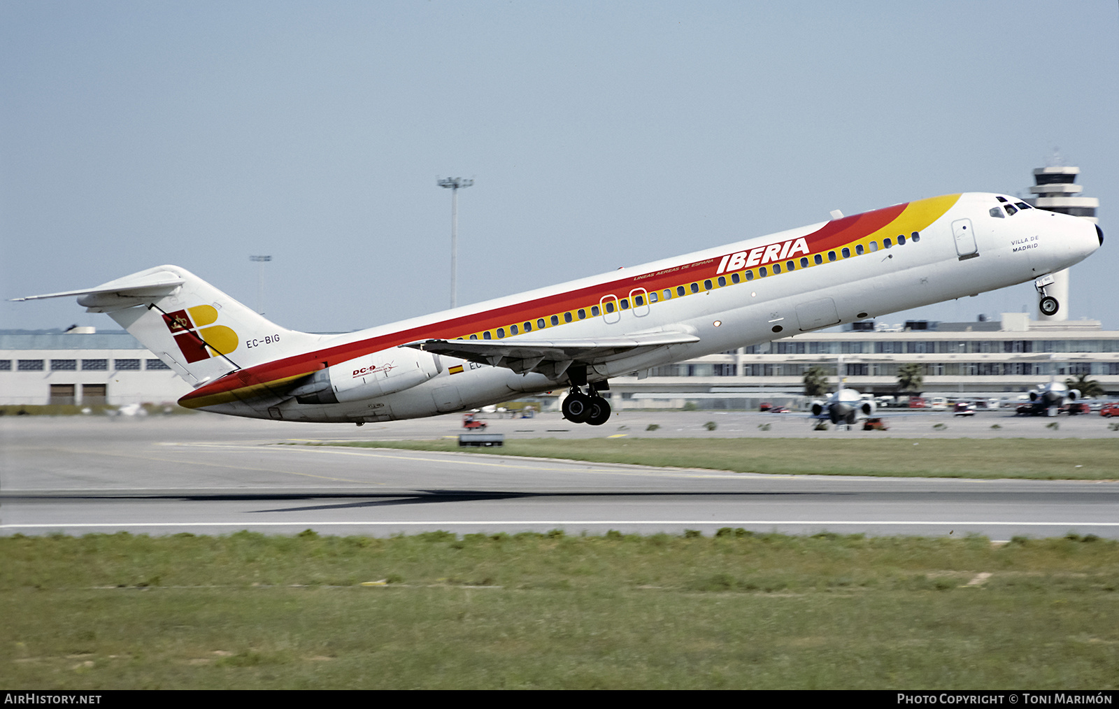 Aircraft Photo of EC-BIG | McDonnell Douglas DC-9-32 | Iberia | AirHistory.net #173886