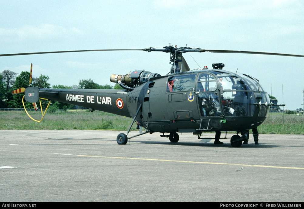 Aircraft Photo of 2090 | Aerospatiale SA-319B Alouette III | France - Air Force | AirHistory.net #173911