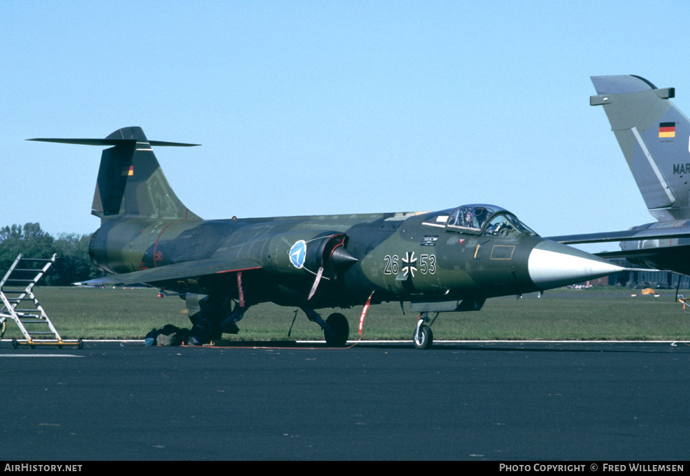 Aircraft Photo of 2653 | Lockheed F-104G Starfighter | Germany - Air Force | AirHistory.net #173918