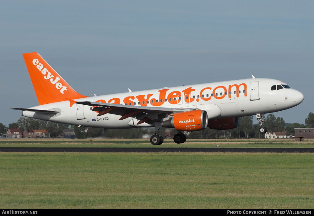 Aircraft Photo of G-EZED | Airbus A319-111 | EasyJet | AirHistory.net #173927
