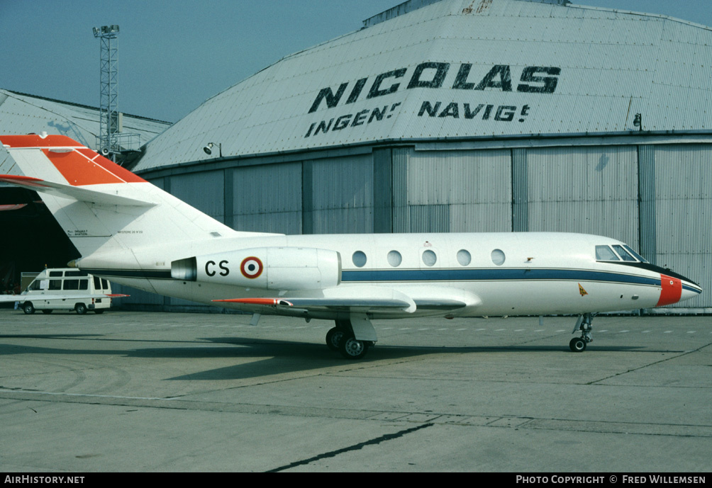 Aircraft Photo of 22 | Dassault Falcon (Mystere) 20... | France - Air Force | AirHistory.net #173937