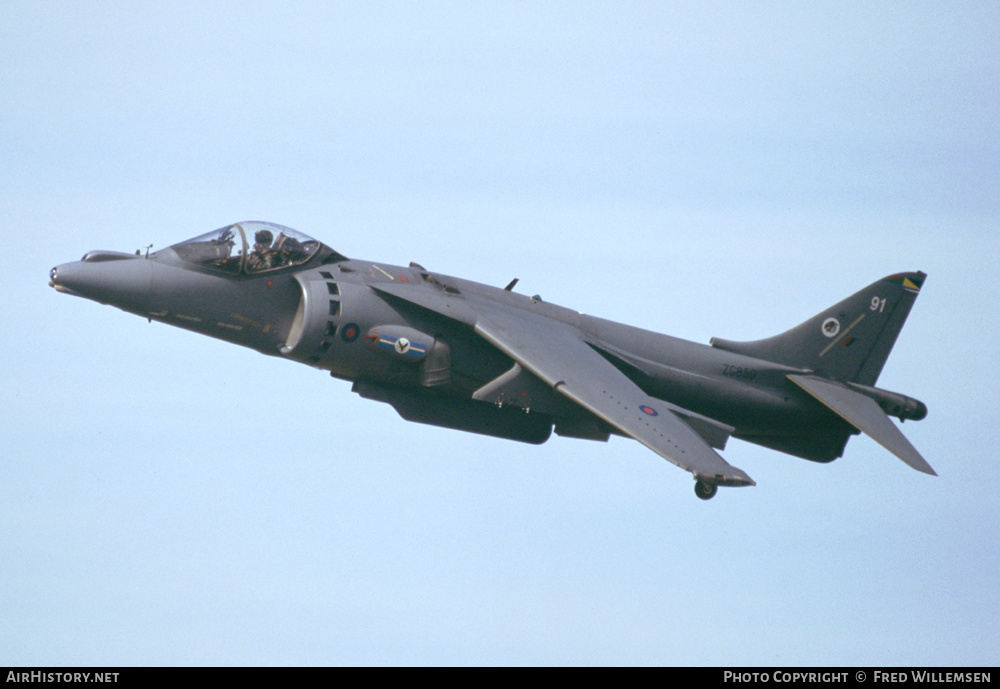 Aircraft Photo of ZG859 | British Aerospace Harrier GR7 | UK - Air Force | AirHistory.net #173958