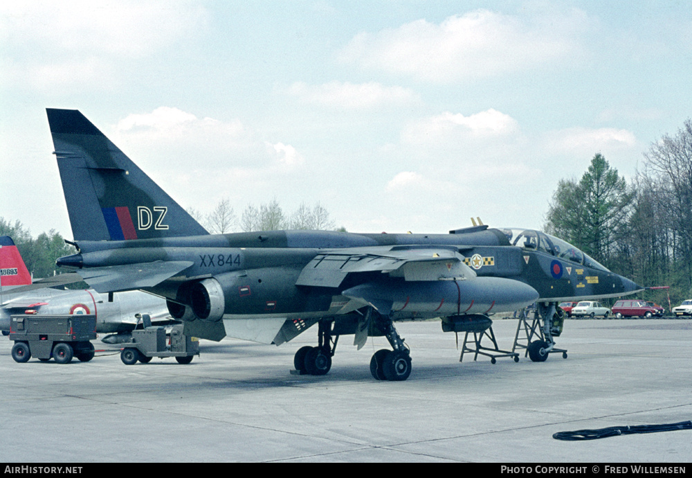 Aircraft Photo of XX844 | Sepecat Jaguar T2 | UK - Air Force | AirHistory.net #173965