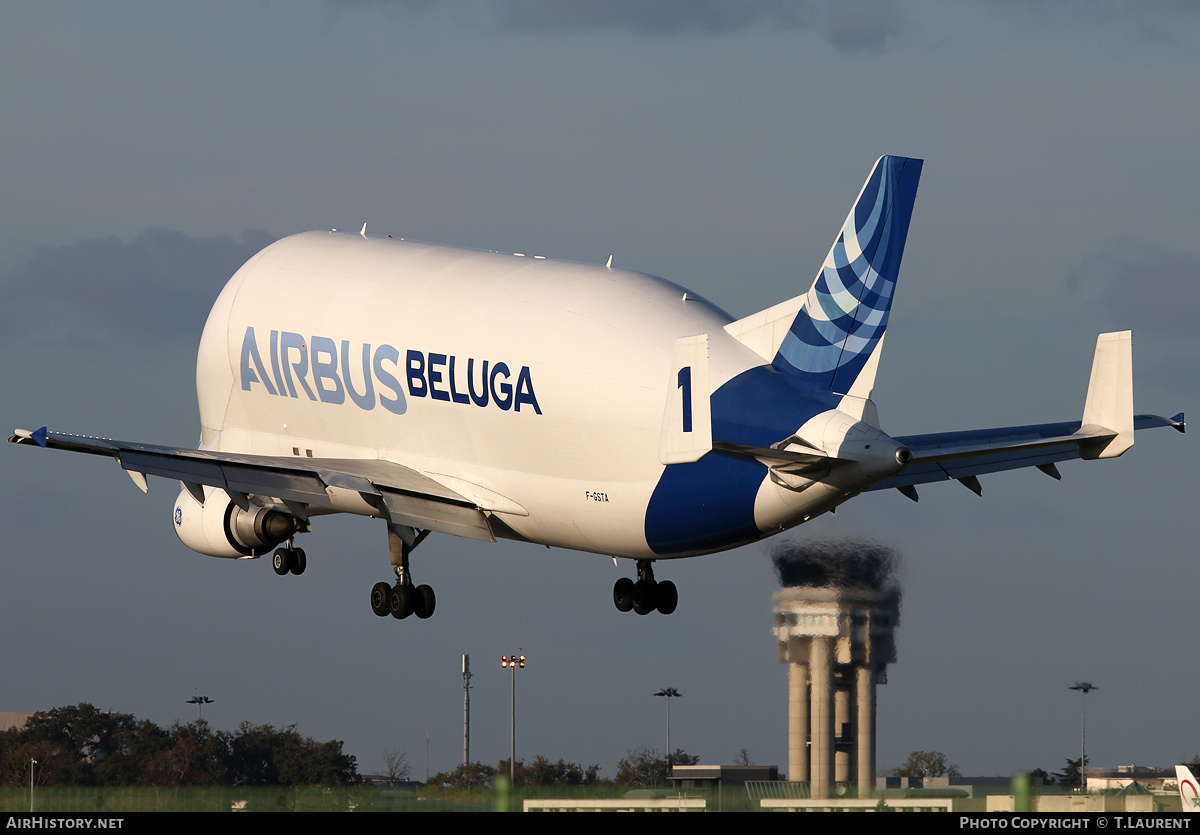Aircraft Photo of F-GSTA | Airbus A300B4-608ST Beluga (Super Transporter) | Airbus Transport International | AirHistory.net #173970