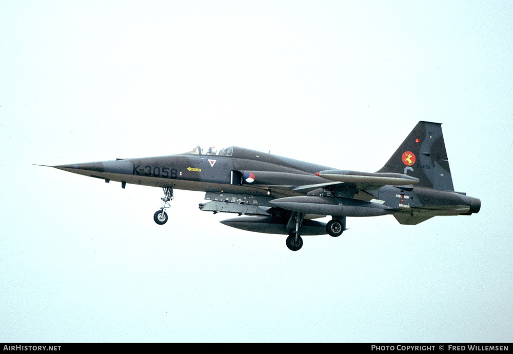 Aircraft Photo of K-3058 | Canadair NF-5A | Netherlands - Air Force | AirHistory.net #173974