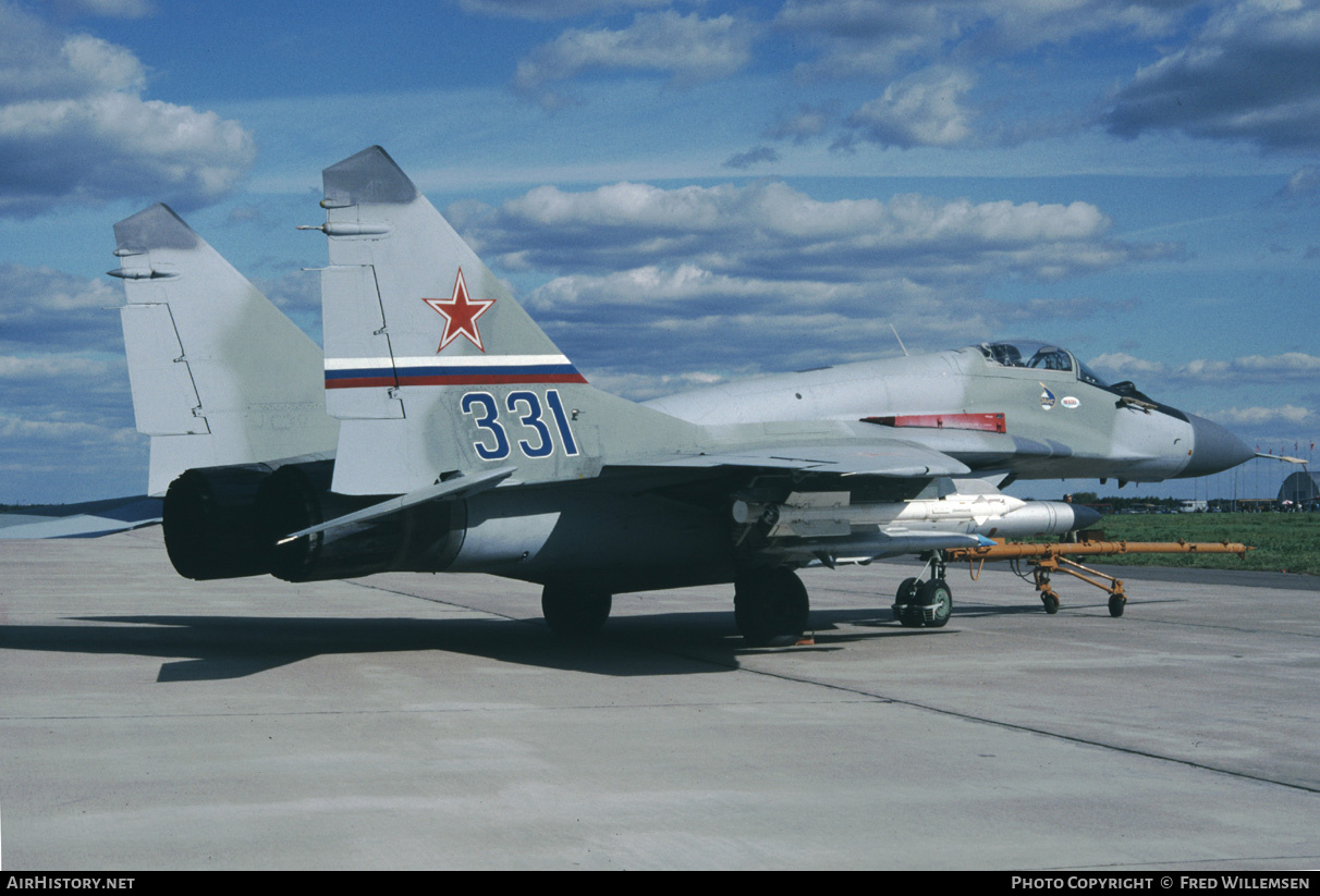 Aircraft Photo of 331 blue | Mikoyan-Gurevich MiG-29ME (MiG-33) | Russia - Air Force | AirHistory.net #173979