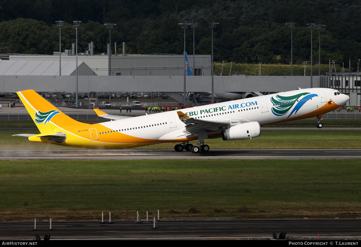 Aircraft Photo of RP-C3341 | Airbus A330-343 | Cebu Pacific Air | AirHistory.net #174005