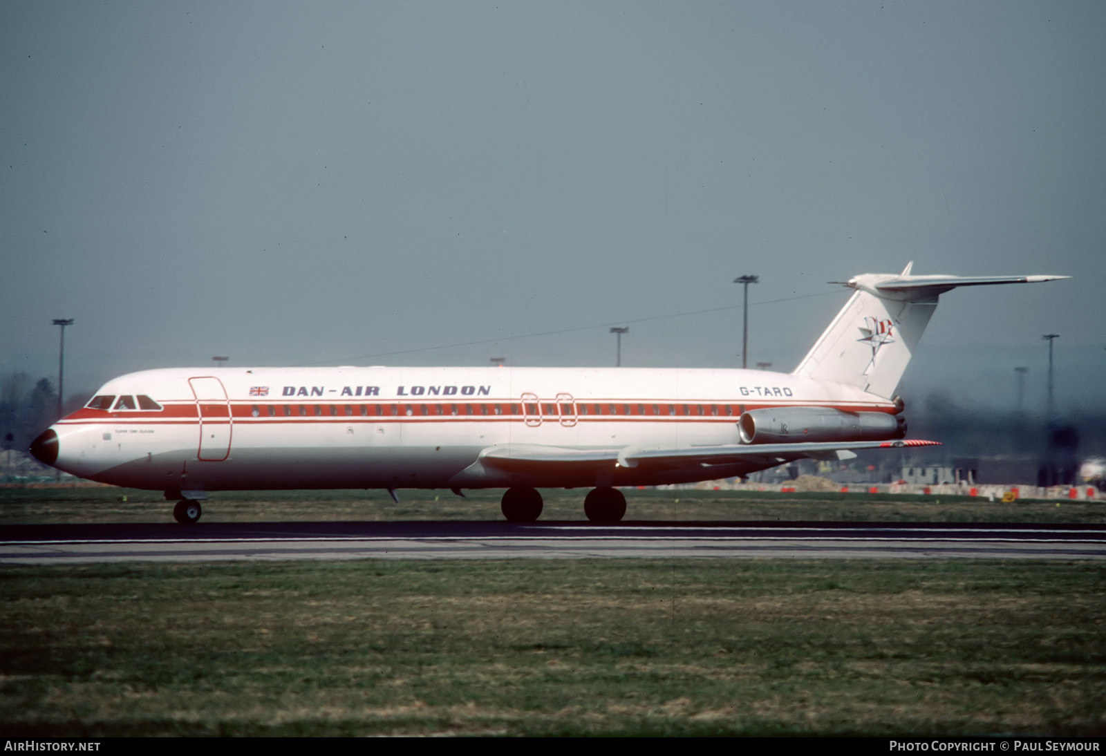 Aircraft Photo of G-TARO | British Aerospace BAC-111-525FT One-Eleven | Dan-Air London | AirHistory.net #174008