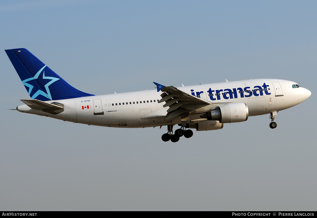 Aircraft Photo of C-GTSI | Airbus A310-304 | Air Transat | AirHistory.net #174017