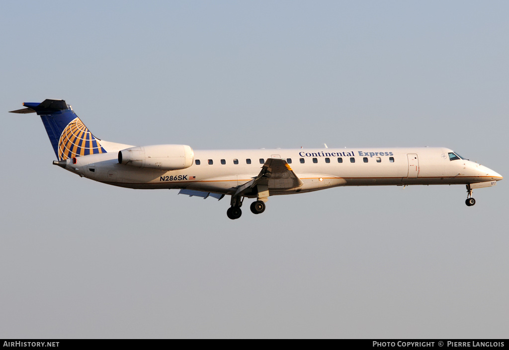 Aircraft Photo of N286SK | Embraer ERJ-145LR (EMB-145LR) | Continental Express | AirHistory.net #174019