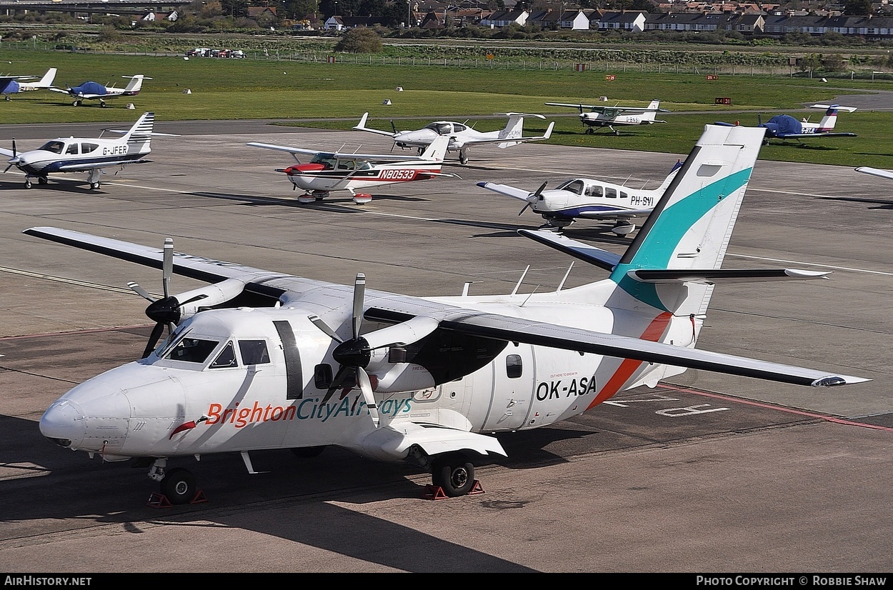 Aircraft Photo of OK-ASA | Let L-410UVP-E Turbolet | Brighton City Airways | AirHistory.net #174032