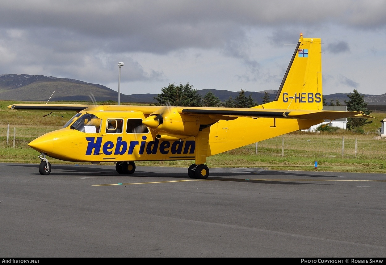 Aircraft Photo of G-HEBS | Pilatus Britten-Norman BN-2B-26 Islander | Hebridean Air Service | AirHistory.net #174036