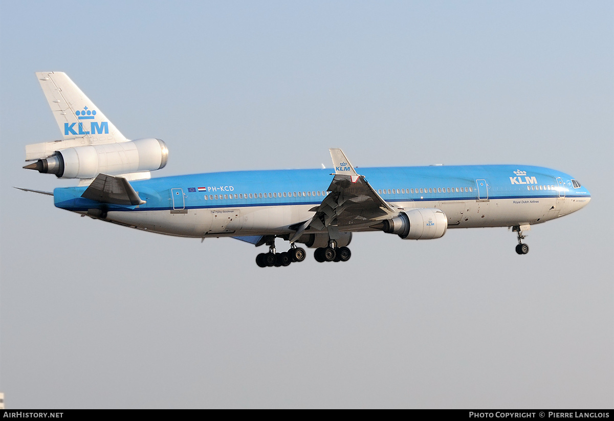 Aircraft Photo of PH-KCD | McDonnell Douglas MD-11 | KLM - Royal Dutch Airlines | AirHistory.net #174041