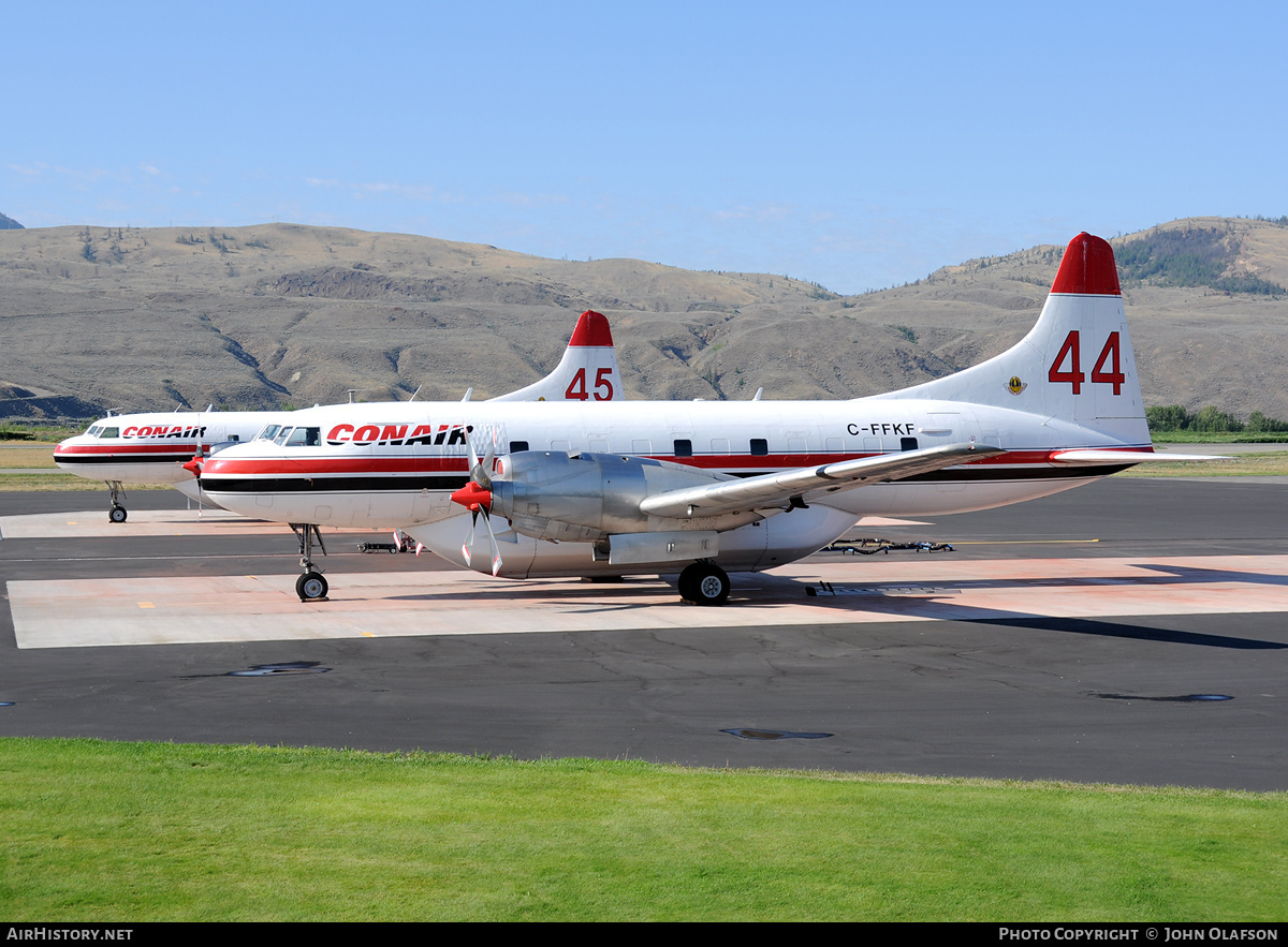 Aircraft Photo of C-FFKF | Convair 580/AT | Conair Aviation | AirHistory.net #174063