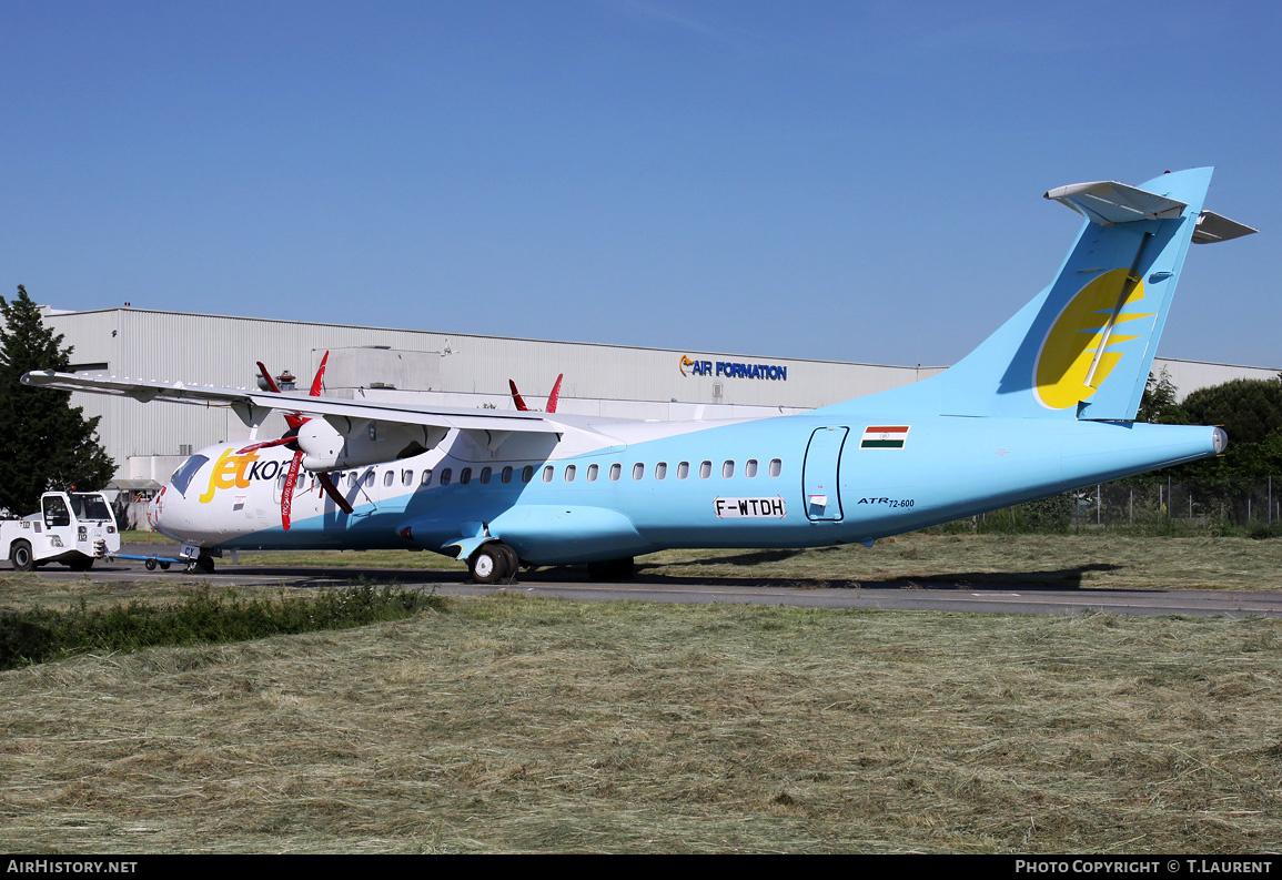 Aircraft Photo of F-WTDH | ATR ATR-72-600 (ATR-72-212A) | JetKonnect | AirHistory.net #174067