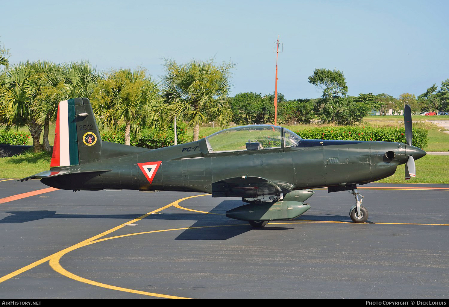 Aircraft Photo of 2512 | Pilatus PC-7 | Mexico - Air Force | AirHistory.net #174074