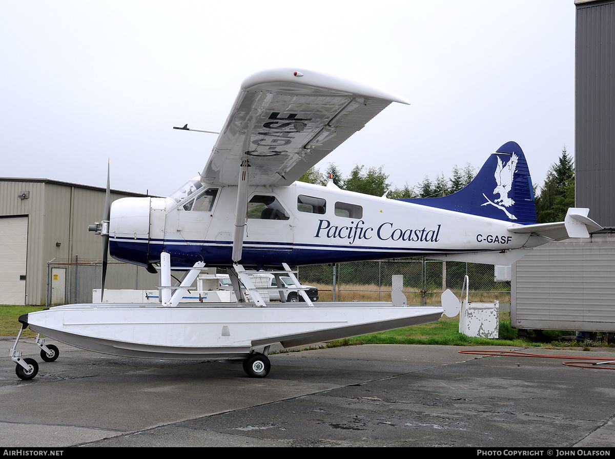Aircraft Photo of C-GASF | De Havilland Canada DHC-2 Beaver Mk.1 | Pacific Coastal Airlines | AirHistory.net #174080