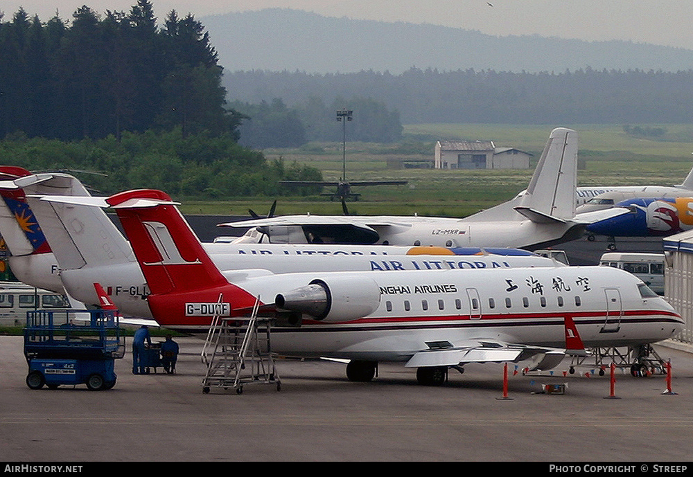 Aircraft Photo of G-DUOF | Bombardier CRJ-200ER (CL-600-2B19) | Shanghai Airlines | AirHistory.net #174089