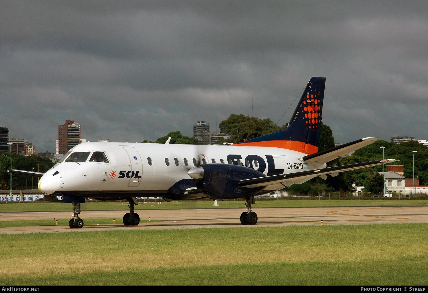 Aircraft Photo of LV-BMD | Saab 340A | Sol Líneas Aéreas | AirHistory.net #174113