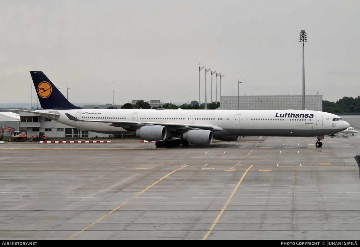 Aircraft Photo of D-AIHS | Airbus A340-642 | Lufthansa | AirHistory.net #174116
