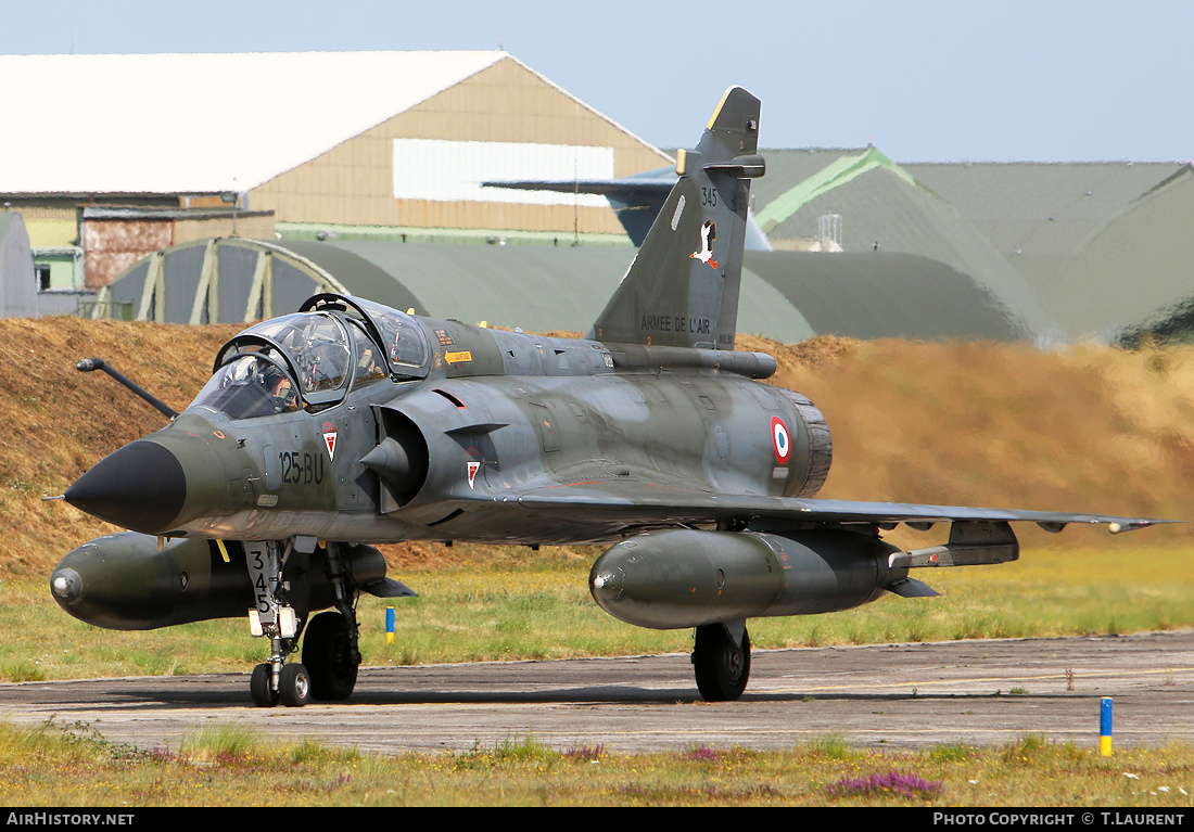 Aircraft Photo of 345 | Dassault Mirage 2000N | France - Air Force | AirHistory.net #174129