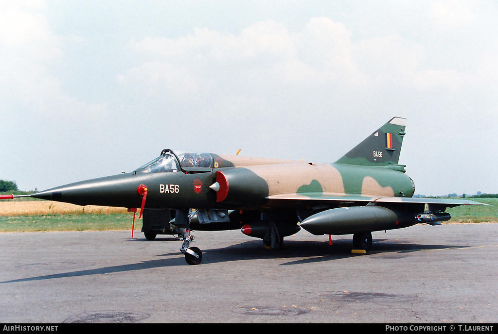 Aircraft Photo of BA56 | Dassault Mirage 5BA | Belgium - Air Force | AirHistory.net #174131