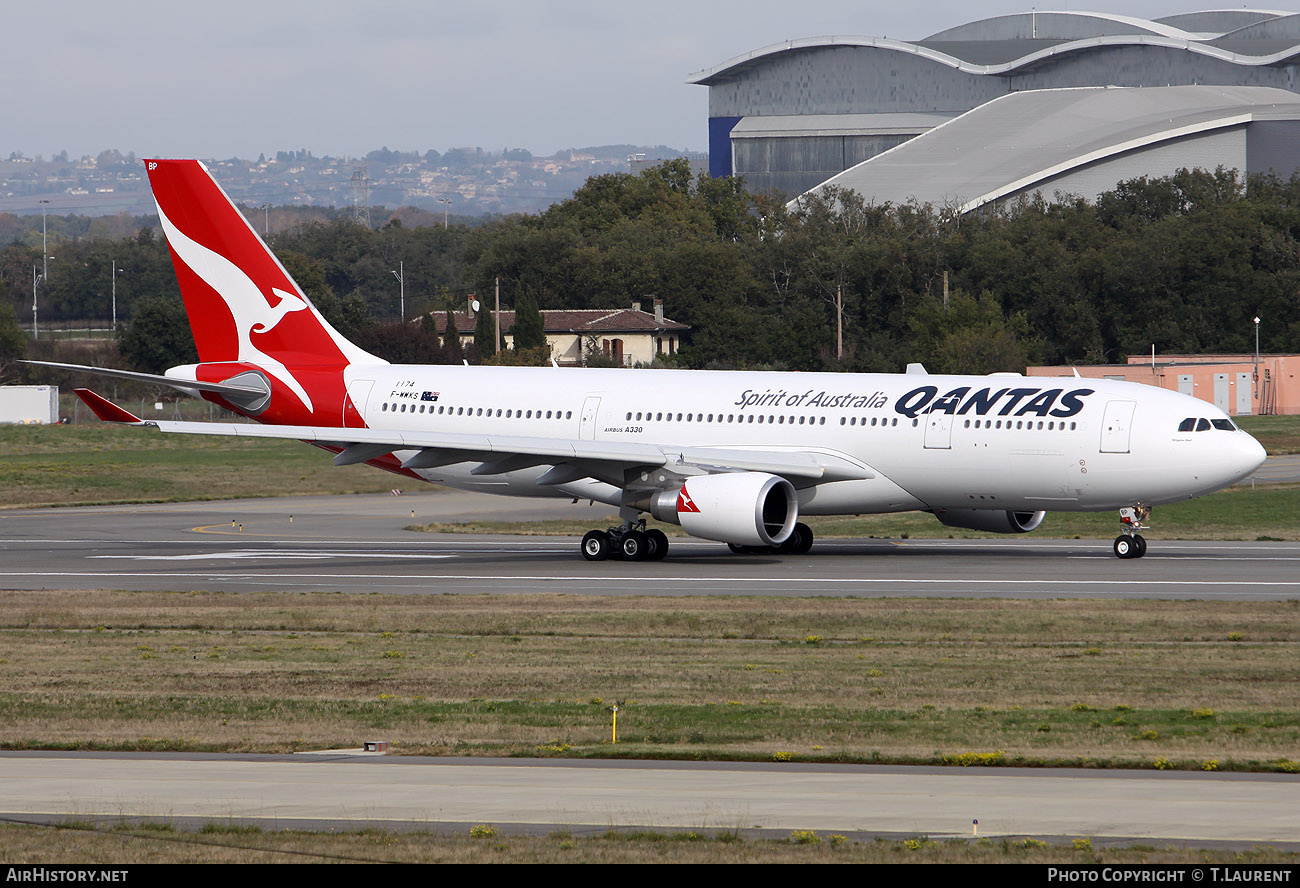 Aircraft Photo of F-WWKS | Airbus A330-203 | Qantas | AirHistory.net #174138