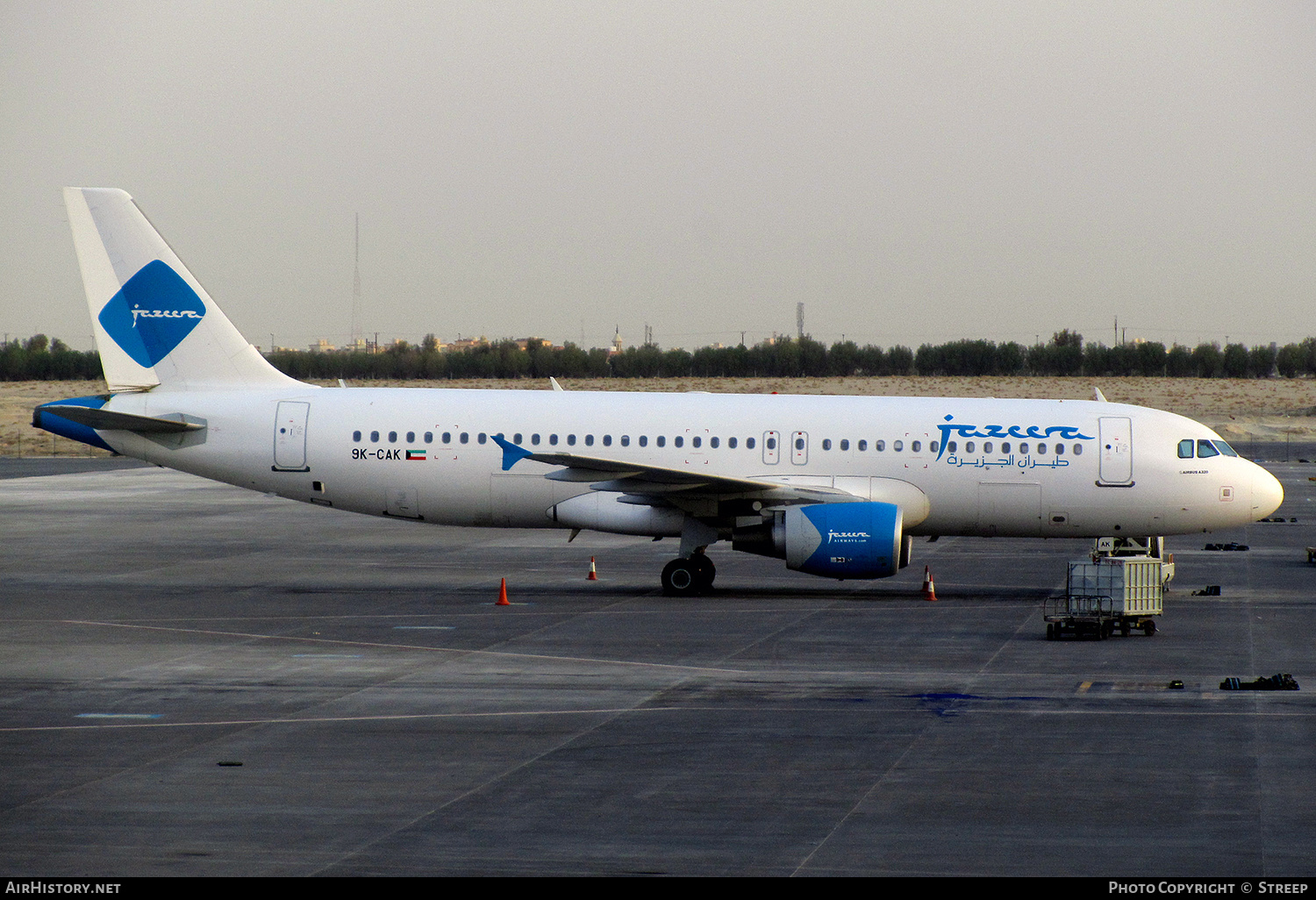 Aircraft Photo of 9K-CAK | Airbus A320-214 | Jazeera Airways | AirHistory.net #174143