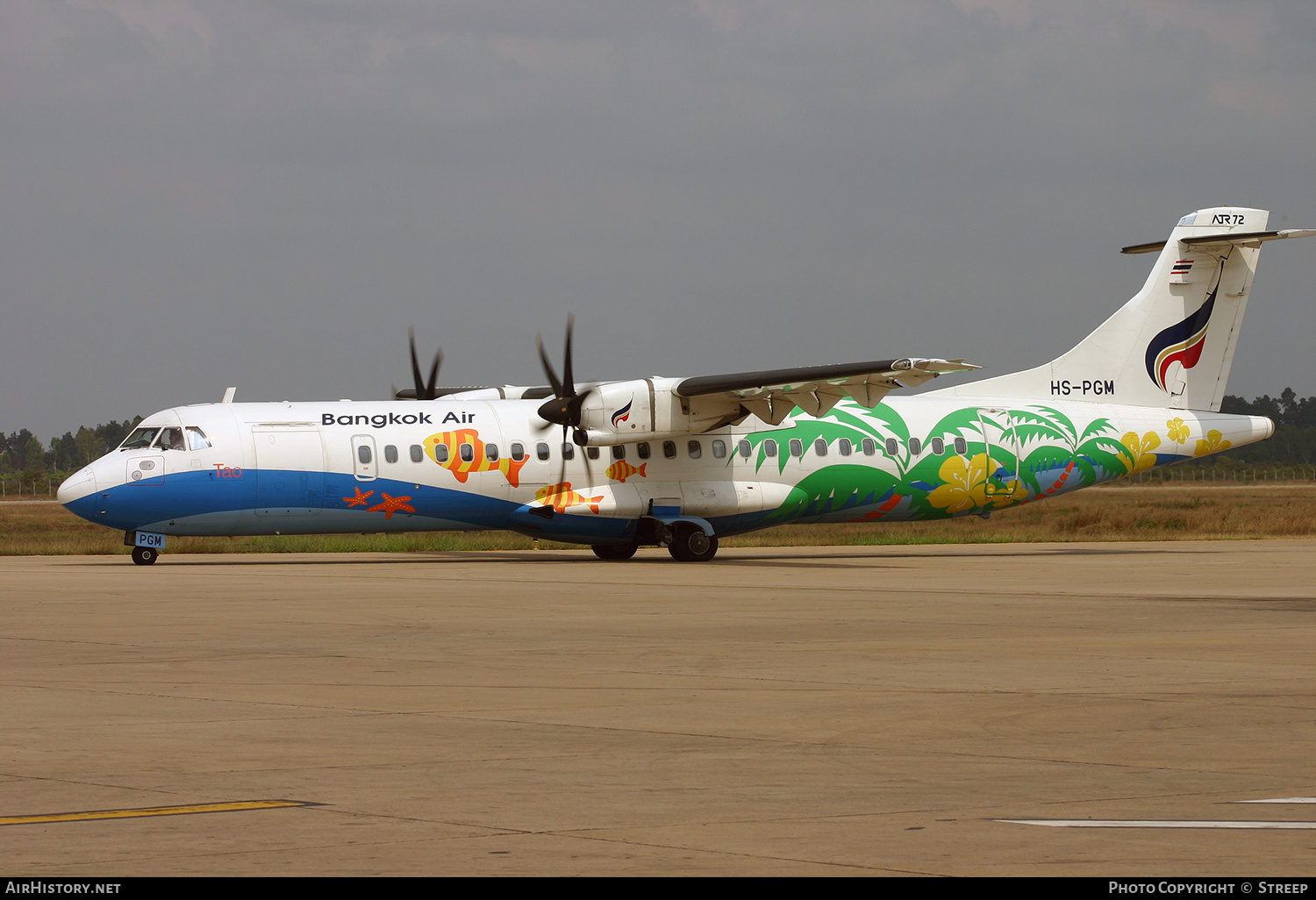 Aircraft Photo of HS-PGM | ATR ATR-72-500 (ATR-72-212A) | Bangkok Airways | AirHistory.net #174158