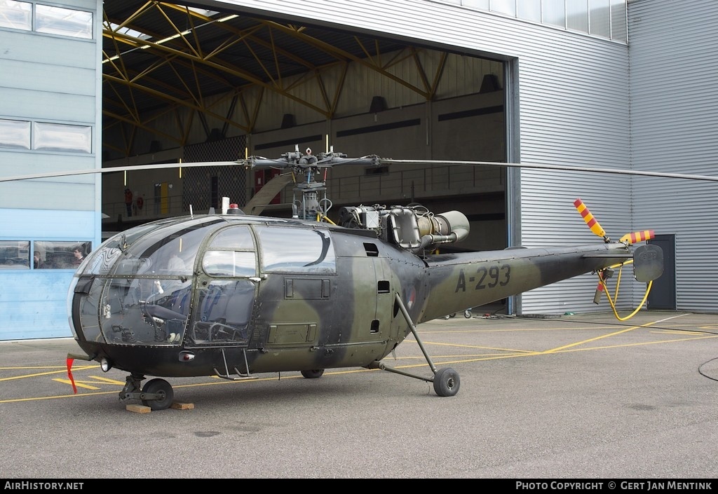 Aircraft Photo of A-293 | Sud SE-3160 Alouette III | Netherlands - Air Force | AirHistory.net #174159