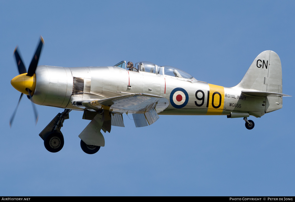 Aircraft Photo of G-INVN / WG655 | Hawker Sea Fury T20 | UK - Navy | AirHistory.net #174161