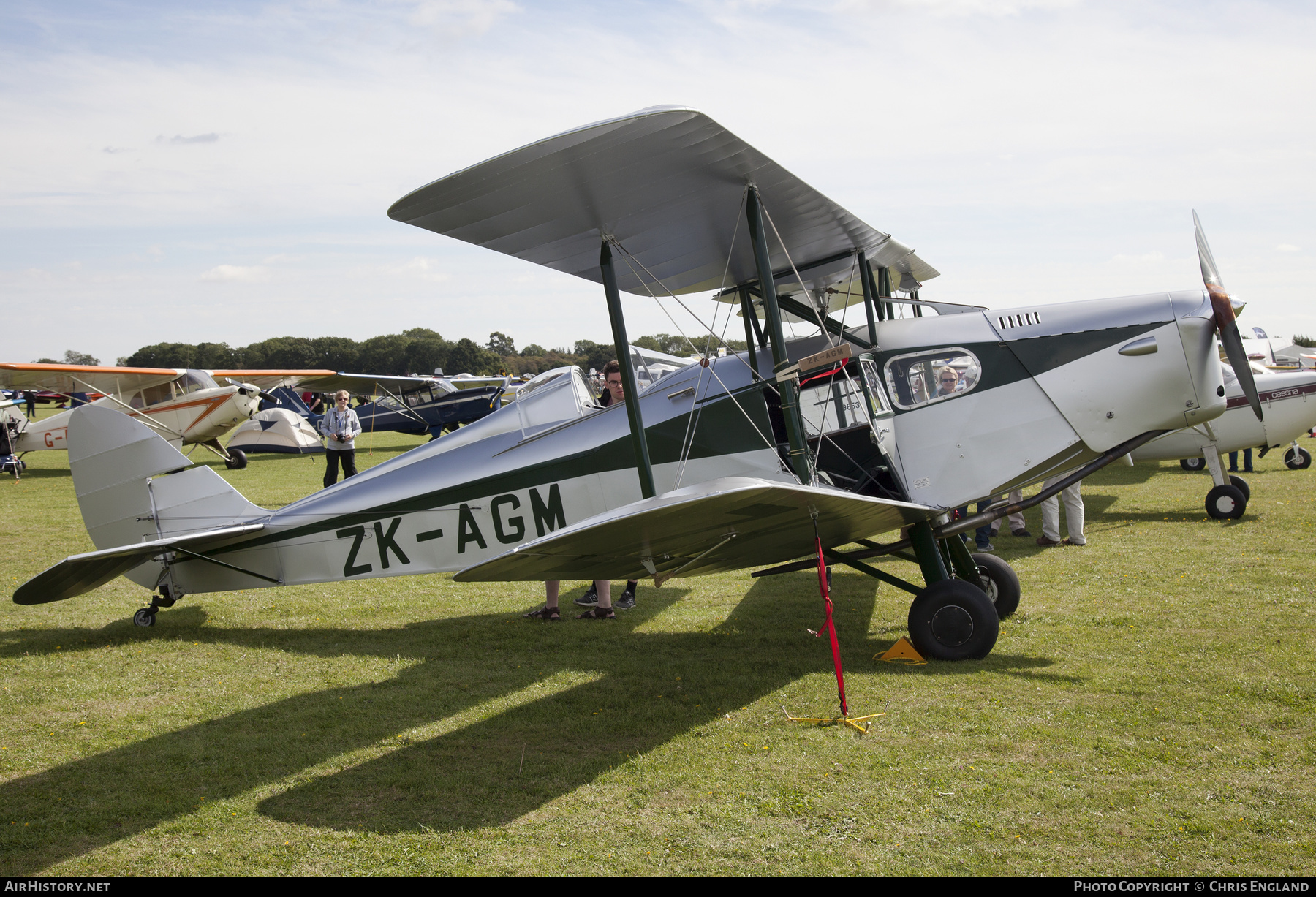 Aircraft Photo of G-CIPJ / ZK-AGM | De Havilland D.H. 83 Fox Moth | AirHistory.net #174167