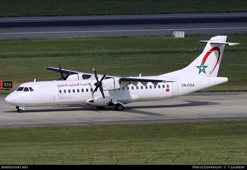 Aircraft Photo of CN-COA | ATR ATR-72-202 | Royal Air Maroc Express | AirHistory.net #174201