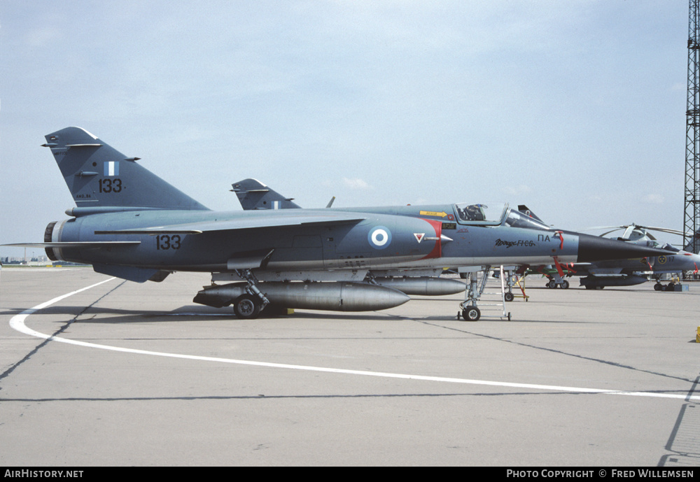 Aircraft Photo of 133 | Dassault Mirage F1CG | Greece - Air Force | AirHistory.net #174206