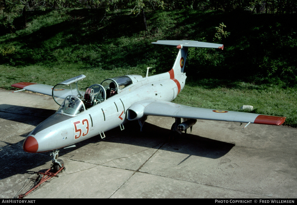 Aircraft Photo of 53 | Aero L-29 Delfin | Romania - Air Force | AirHistory.net #174209