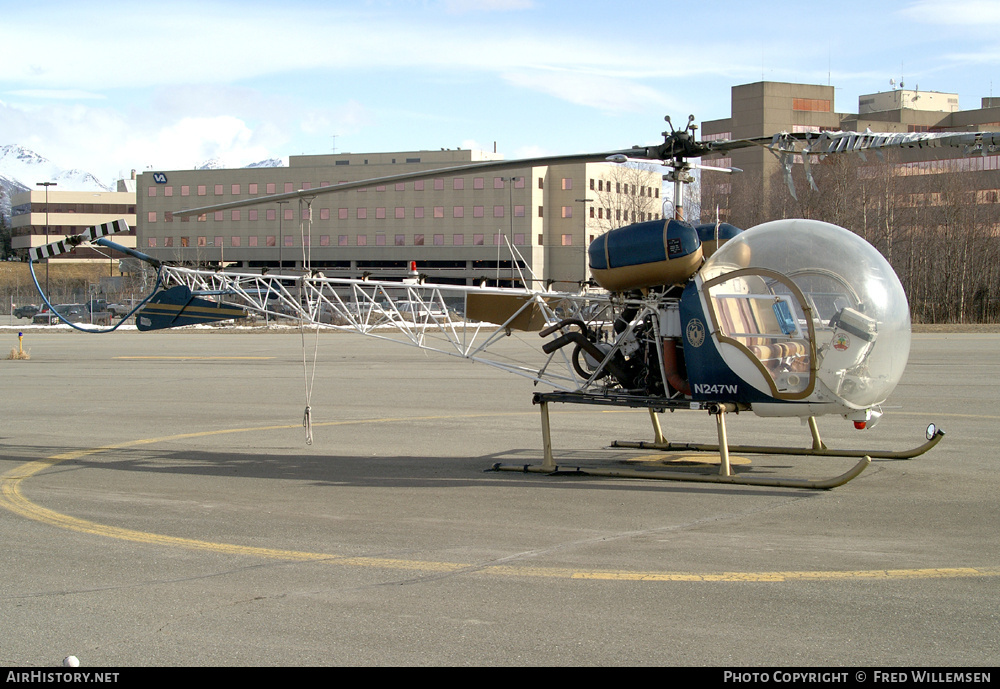 Aircraft Photo of N247W | Bell 47G-3B-2 | AirHistory.net #174217