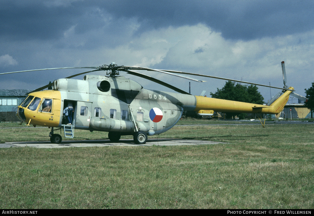 Aircraft Photo of 0834 | Mil Mi-8PS-11 | Czechoslovakia - Air Force | AirHistory.net #174224