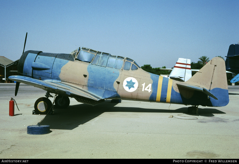 Aircraft Photo of 14 | North American AT-6D Texan | Israel - Air Force | AirHistory.net #174233