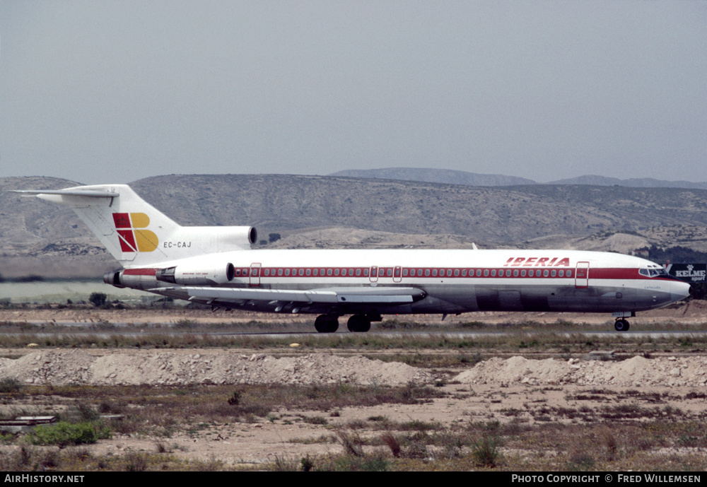 Aircraft Photo of EC-CAJ | Boeing 727-256/Adv | Iberia | AirHistory.net #174237