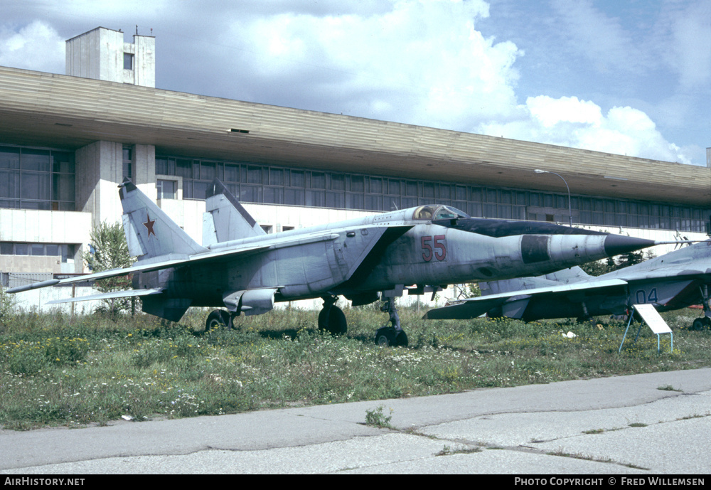Aircraft Photo of 55 red | Mikoyan-Gurevich MiG-25RBB | Russia - Air Force | AirHistory.net #174241