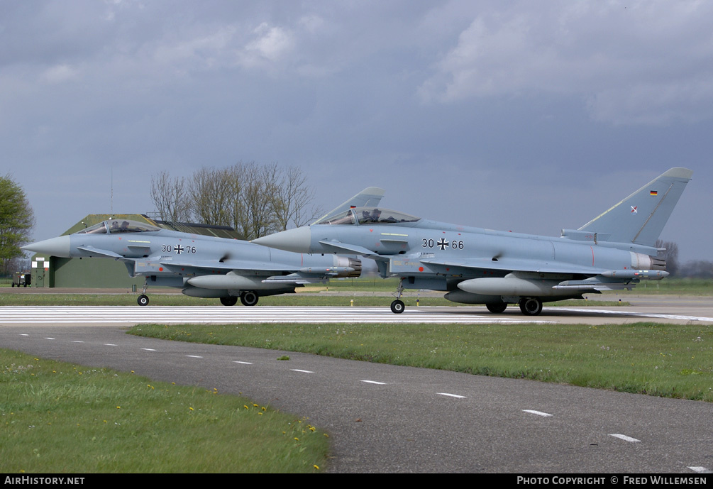 Aircraft Photo of 3066 | Eurofighter EF-2000 Typhoon S | Germany - Air Force | AirHistory.net #174243