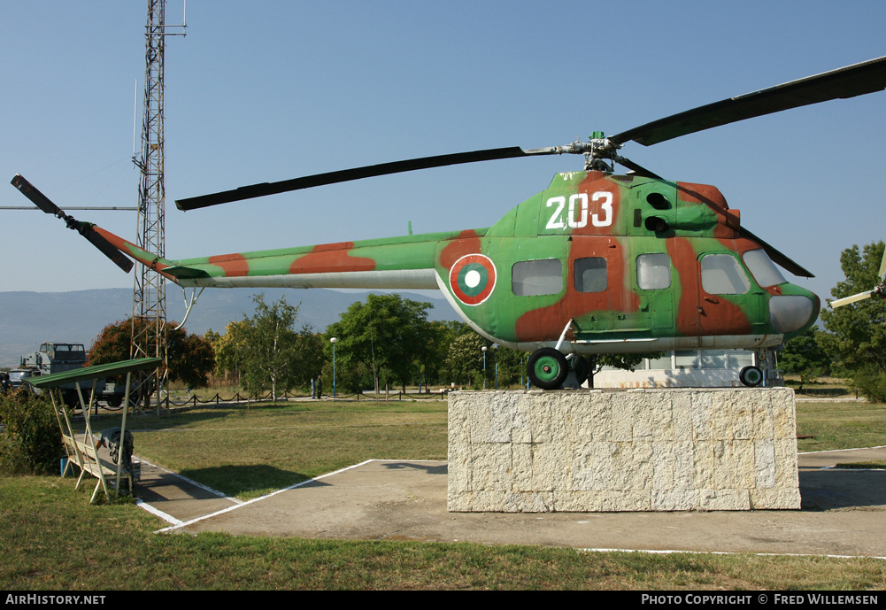 Aircraft Photo of 203 | Mil Mi-2 | Bulgaria - Air Force | AirHistory.net #174245