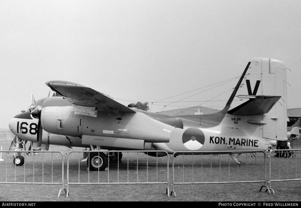 Aircraft Photo of 168 | Grumman US-2N Tracker (G-89) | Netherlands - Navy | AirHistory.net #174247