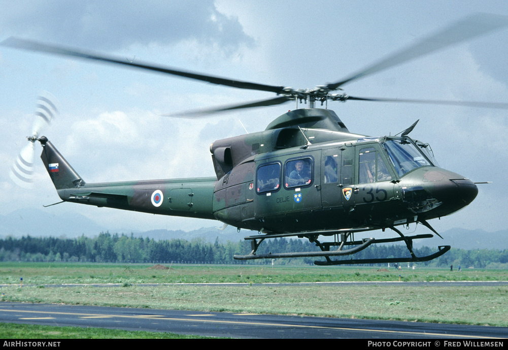 Aircraft Photo of H2-35 | Bell 412EP | Slovenia - Air Force | AirHistory.net #174254