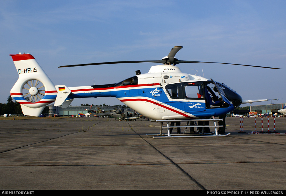 Aircraft Photo of D-HFHS | Eurocopter EC-135T-1 | DLR - Deutsches Zentrum für Luft- und Raumfahrt | AirHistory.net #174255