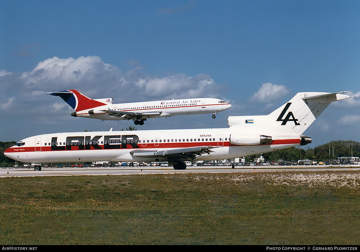 Aircraft Photo of N552NA | Boeing 727-2J7/Adv | Laker Airways Bahamas | AirHistory.net #174265