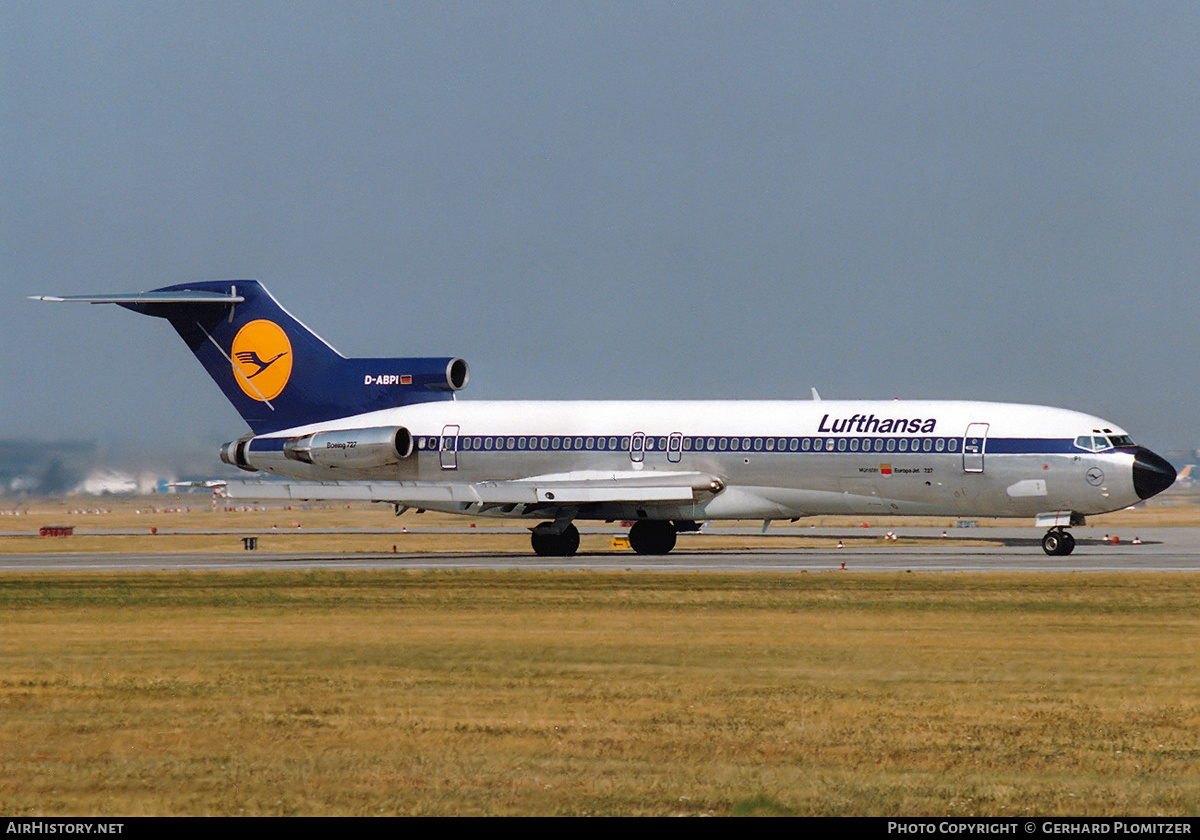 Aircraft Photo of D-ABPI | Boeing 727-230/Adv | Lufthansa | AirHistory.net #174267