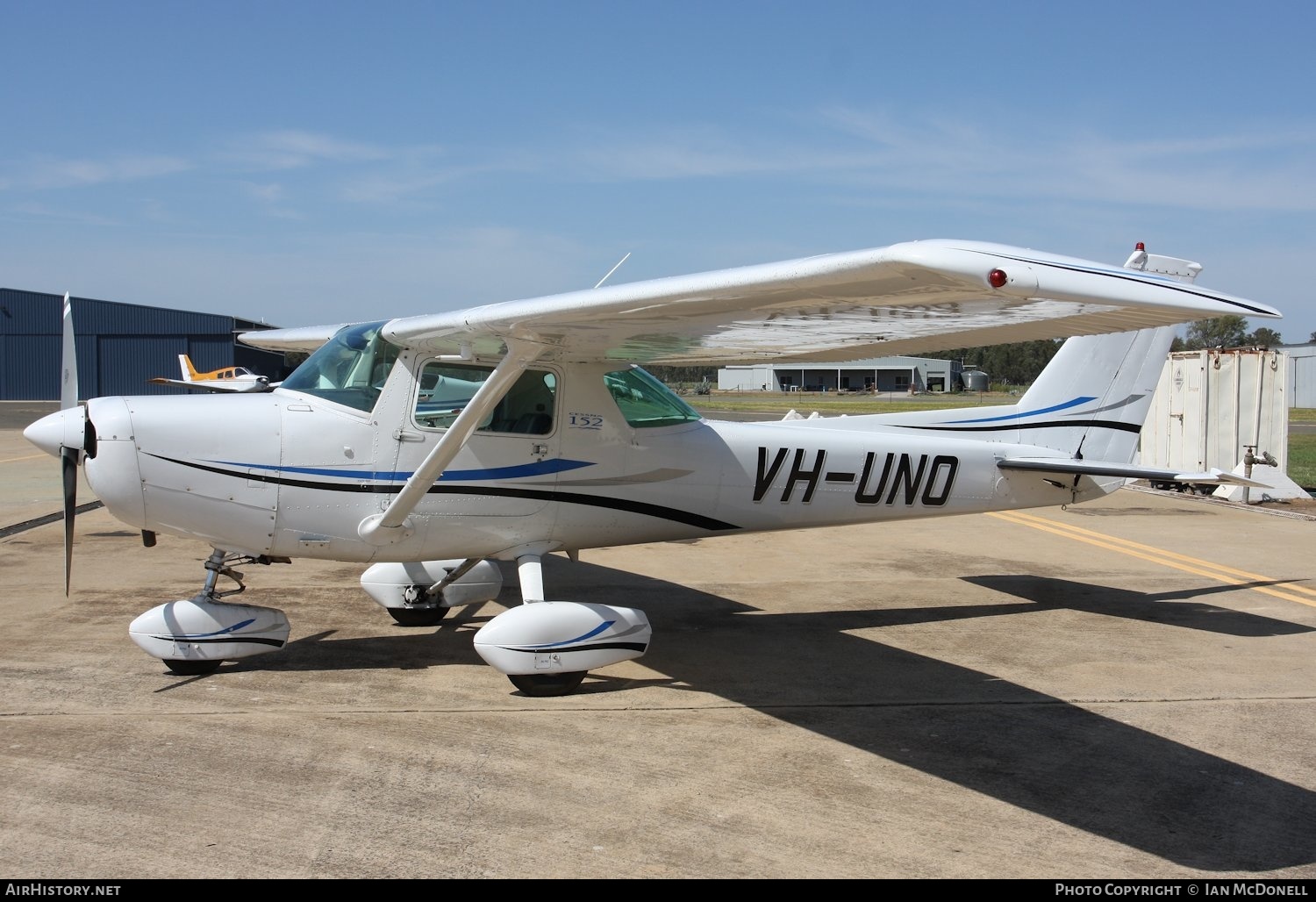 Aircraft Photo of VH-UNO | Cessna 152 | AirHistory.net #174299